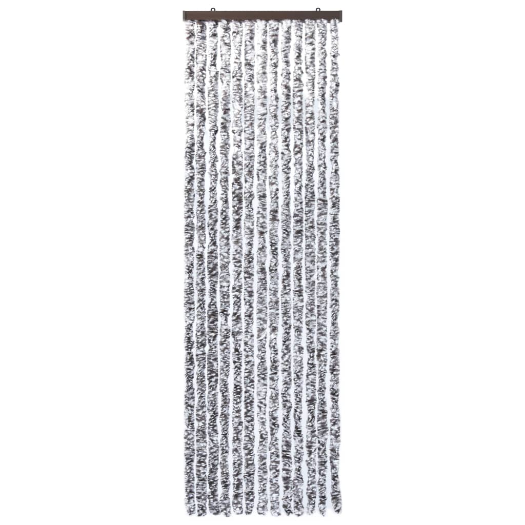 vidaXL Záves proti hmyzu, hnedý a béžový 56x200 cm, ženilka