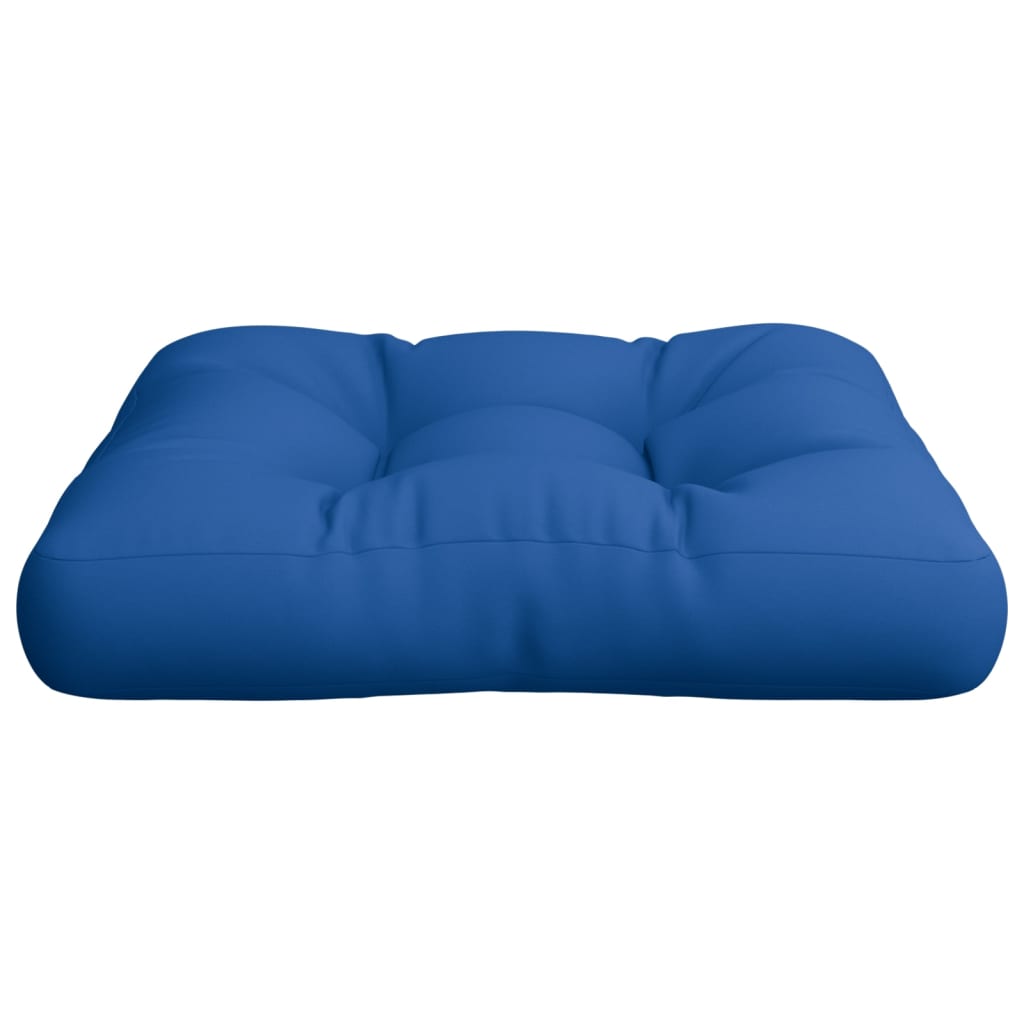 vidaXL Podložka na paletový nábytok, kráľovsky modrá 60x60x12cm, látka