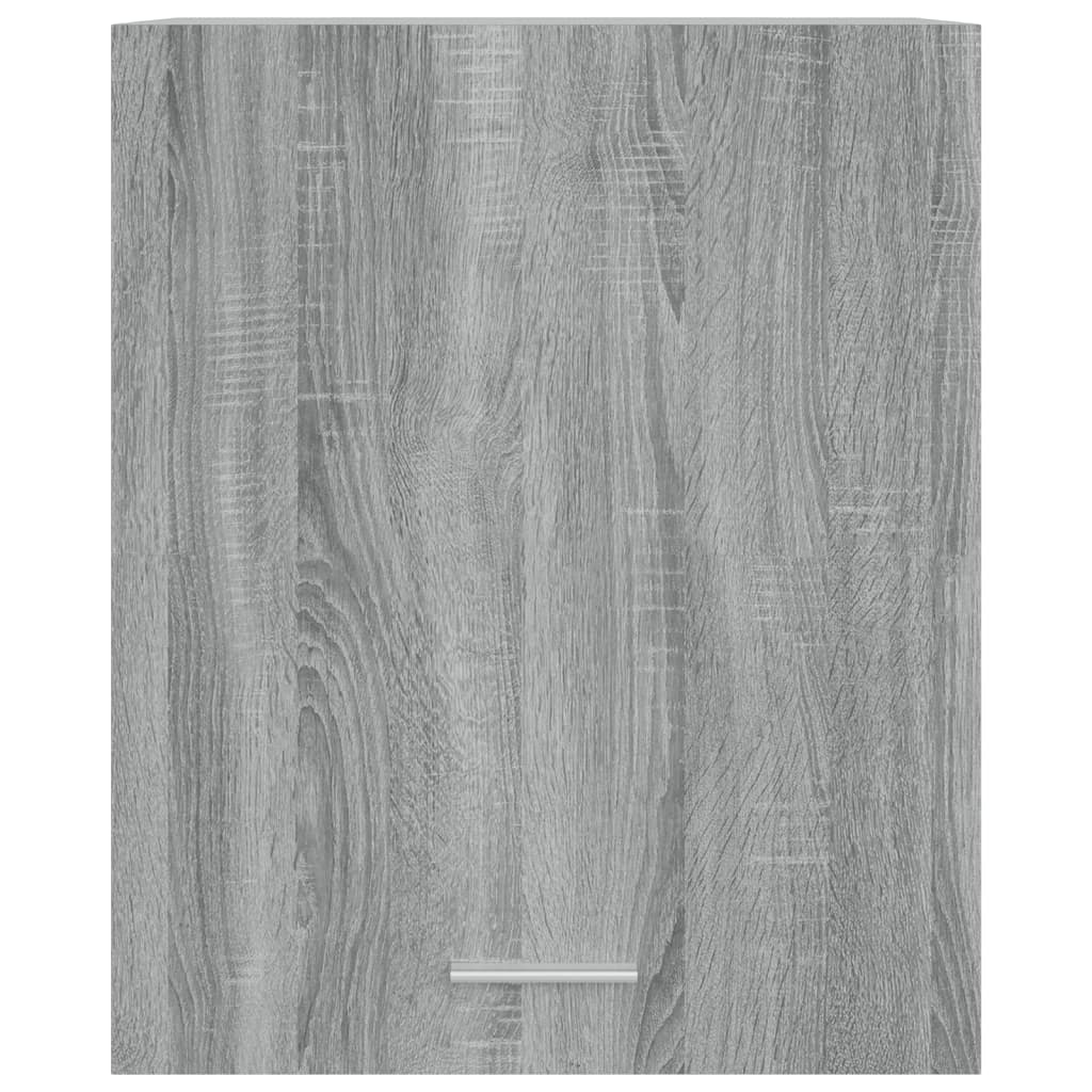 vidaXL Závesná skrinka sivý dub sonoma 50x31x60 cm spracované drevo