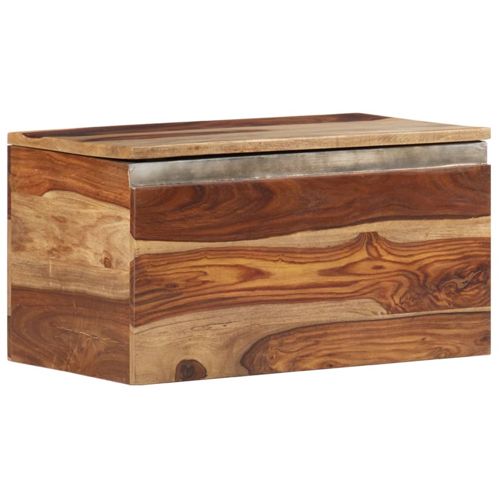 vidaXL Úložná truhlica 30x30x57 cm masívne sheeshamové drevo