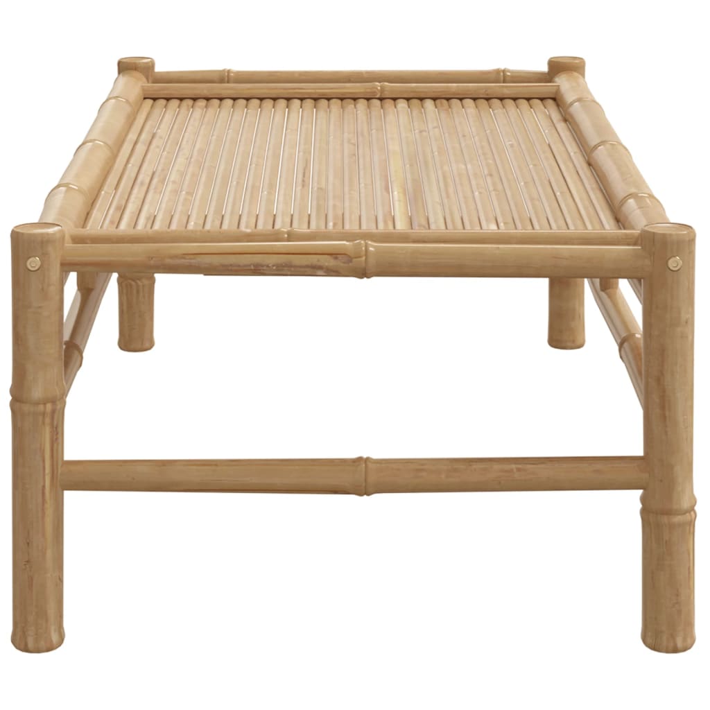 vidaXL Záhradný konferenčný stolík 100x55x33 cm bambus