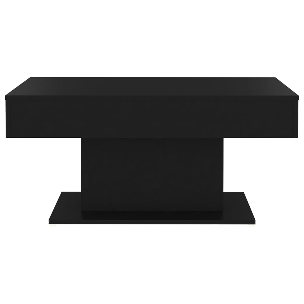vidaXL Konferenčný stolík čierny 96x50x45 cm drevotrieska