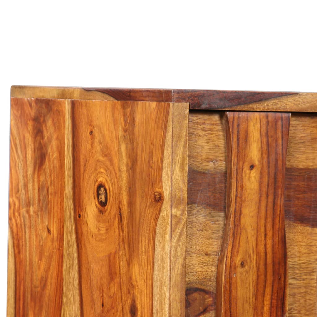 vidaXL Komoda z masívneho sheesamového dreva, 120x30x80 cm