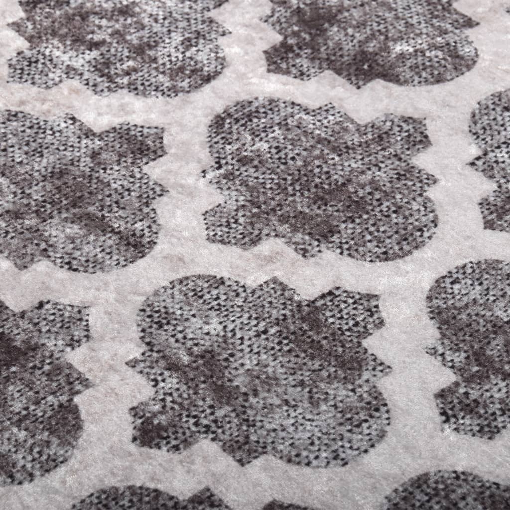 vidaXL Prateľný koberec 80x150 cm viacfarebný protišmykový