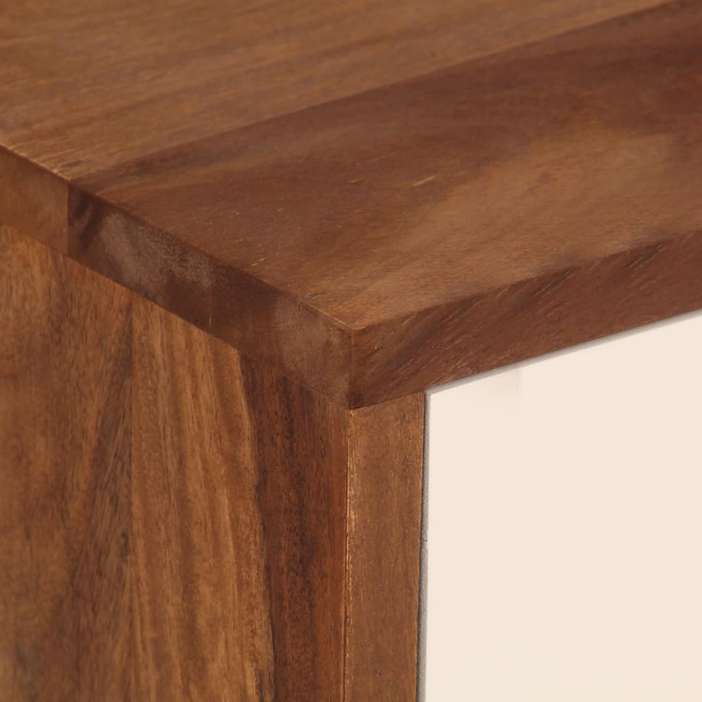 vidaXL Nočný stolík 45x30x45 cm masívne sheeshamové drevo