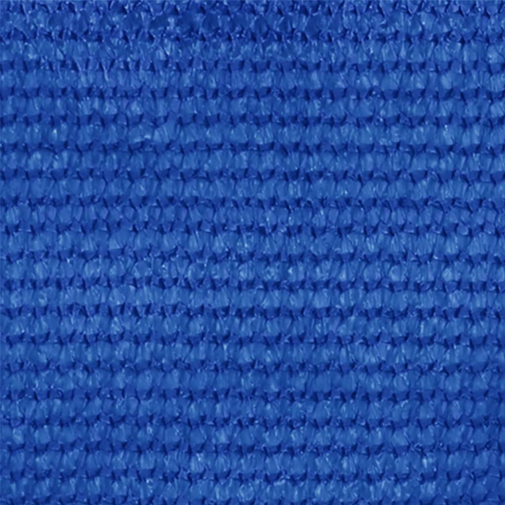 vidaXL Vonkajšia zatemňovacia roleta 140x230 cm modrá HDPE