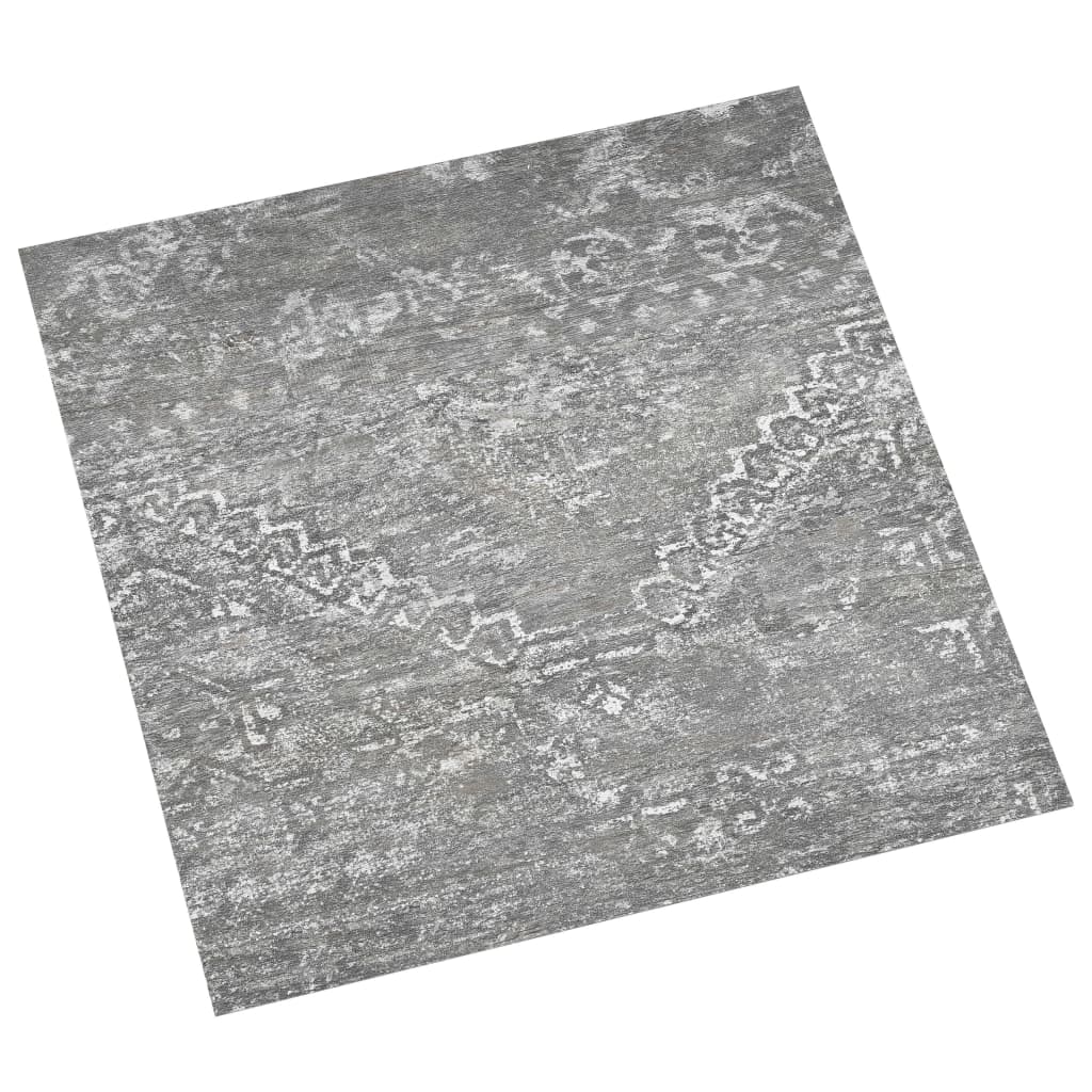 vidaXL Samolepiace podlahové dosky 55 ks, PVC 5,11 m², betónovo sivé