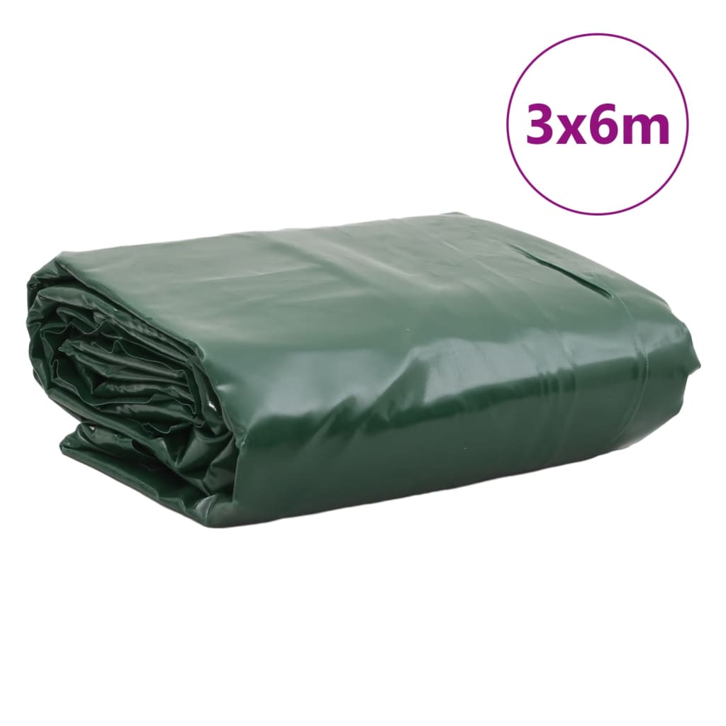 vidaXL Celta, zelená 3x6 m 650 g/m²