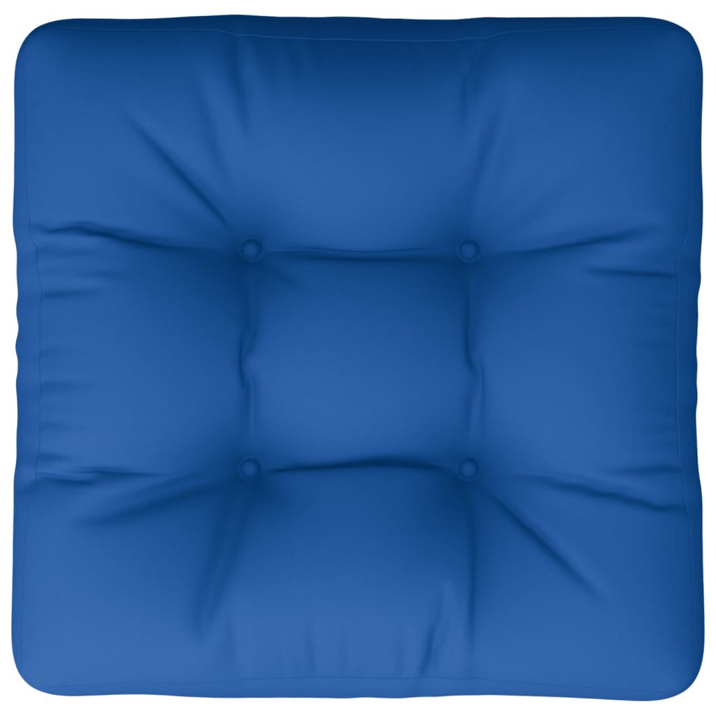 vidaXL Podložka na paletový nábytok, kráľovsky modrá 58x58x10cm, látka