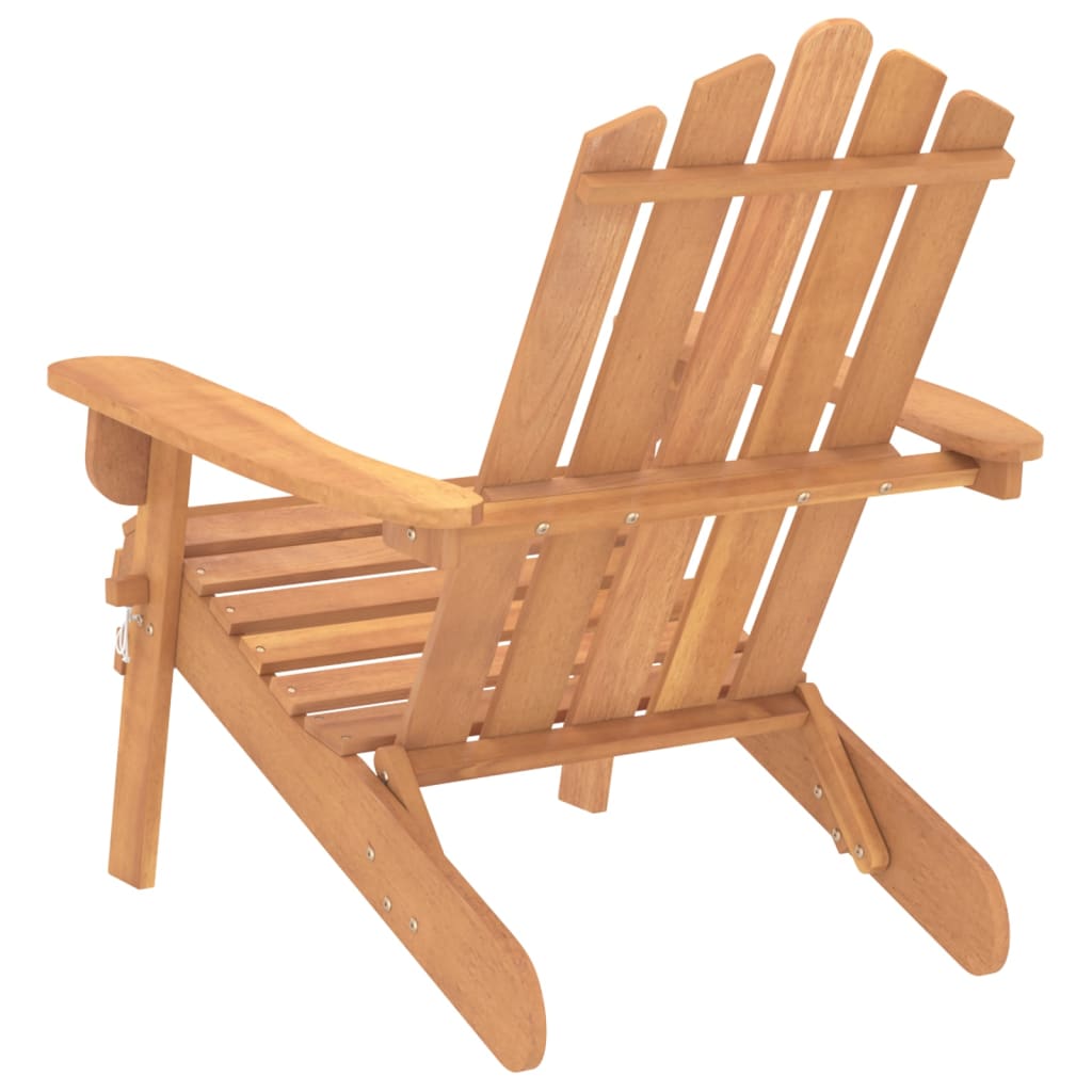 vidaXL Záhradná stolička Adirondack z akáciového dreva