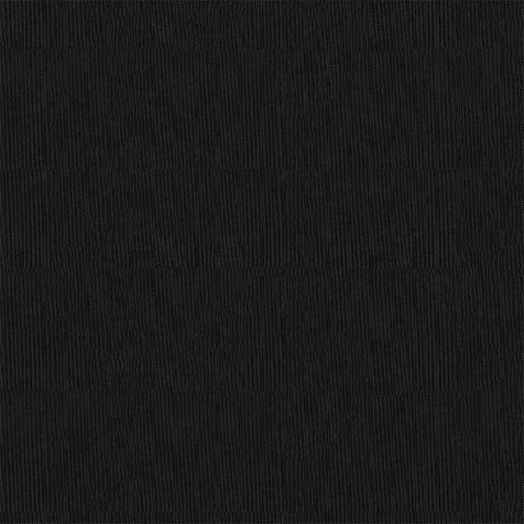 vidaXL Balkónová markíza, čierna 90x600 cm, oxfordská látka