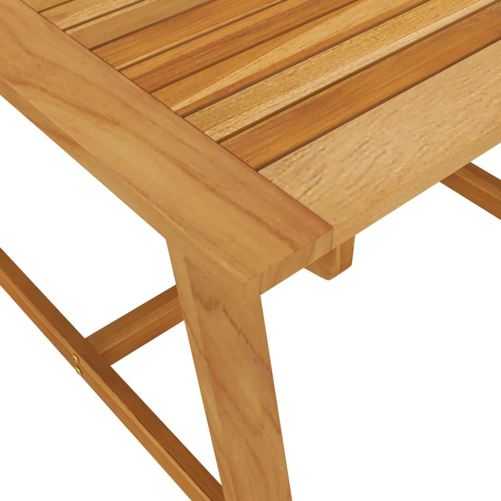 vidaXL Záhradný jedálenský stôl 88x88x74 cm akáciový masív