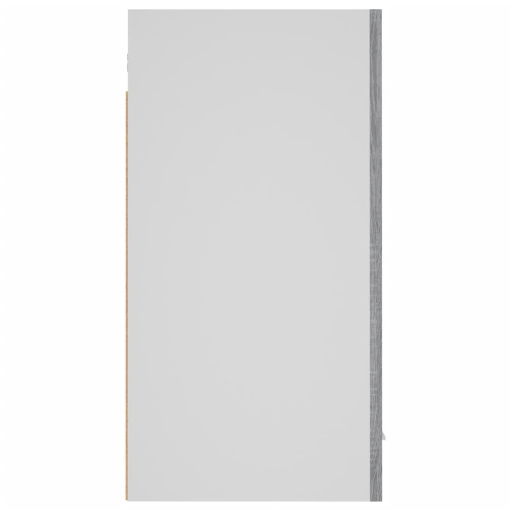 vidaXL Závesná skrinka sivý dub sonoma 60x31x60 cm spracované drevo