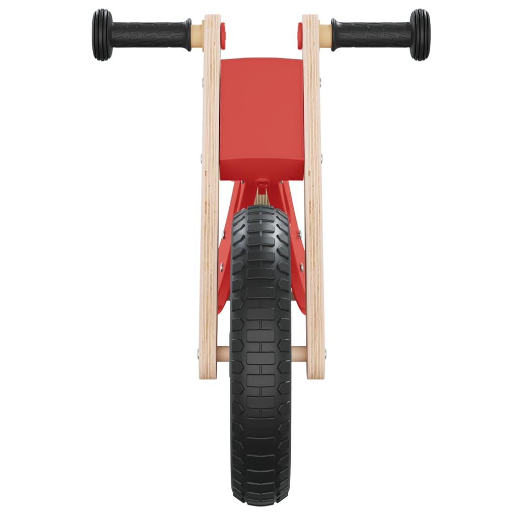 vidaXL Balančný bicykel pre deti červený