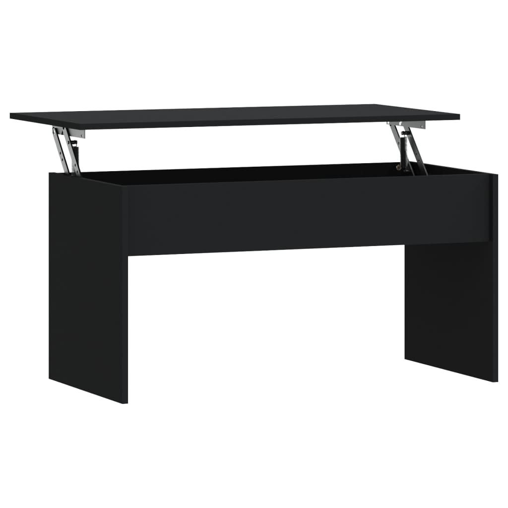 vidaXL Konferenčný stolík čierny 102x50,5x52,5 cm spracované drevo