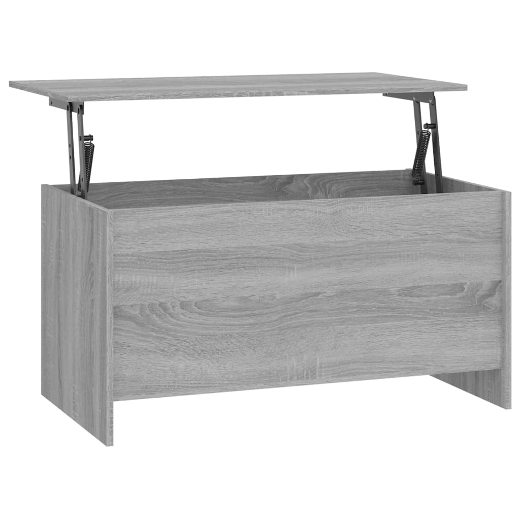 vidaXL Konferenčný stolík sivý sonoma 102x55,5x52,5cm spracované drevo