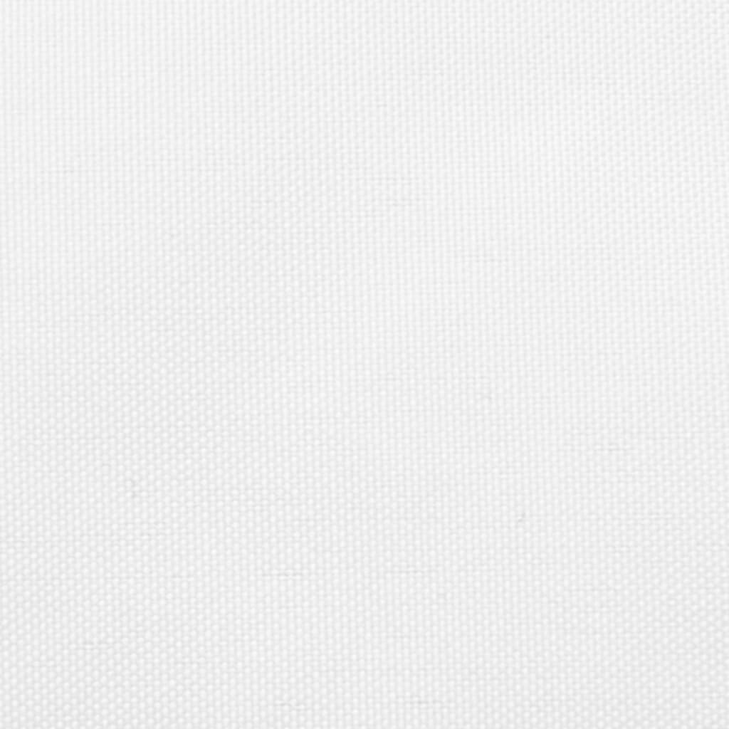 vidaXL Tieniaca plachta oxfordská látka štvorcová 6x6 m biela
