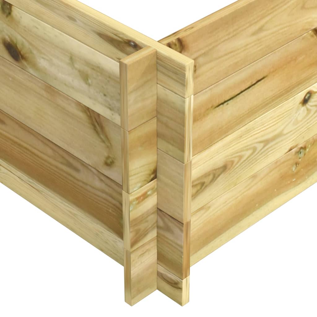 vidaXL Vyvýšený záhon 150x100x40 cm, impregnované drevo
