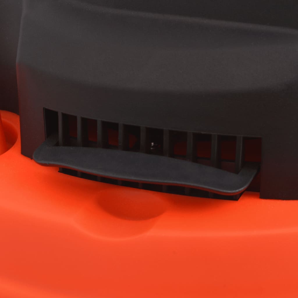 vidaXL Vysávač na popol, 1200 W, 20 l, čierno-oranžový