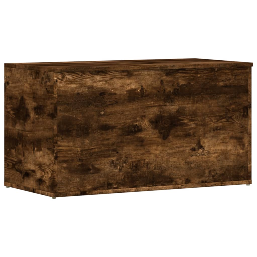 vidaXL Úložná truhlica tmavý dub 84x42x46 cm spracované drevo
