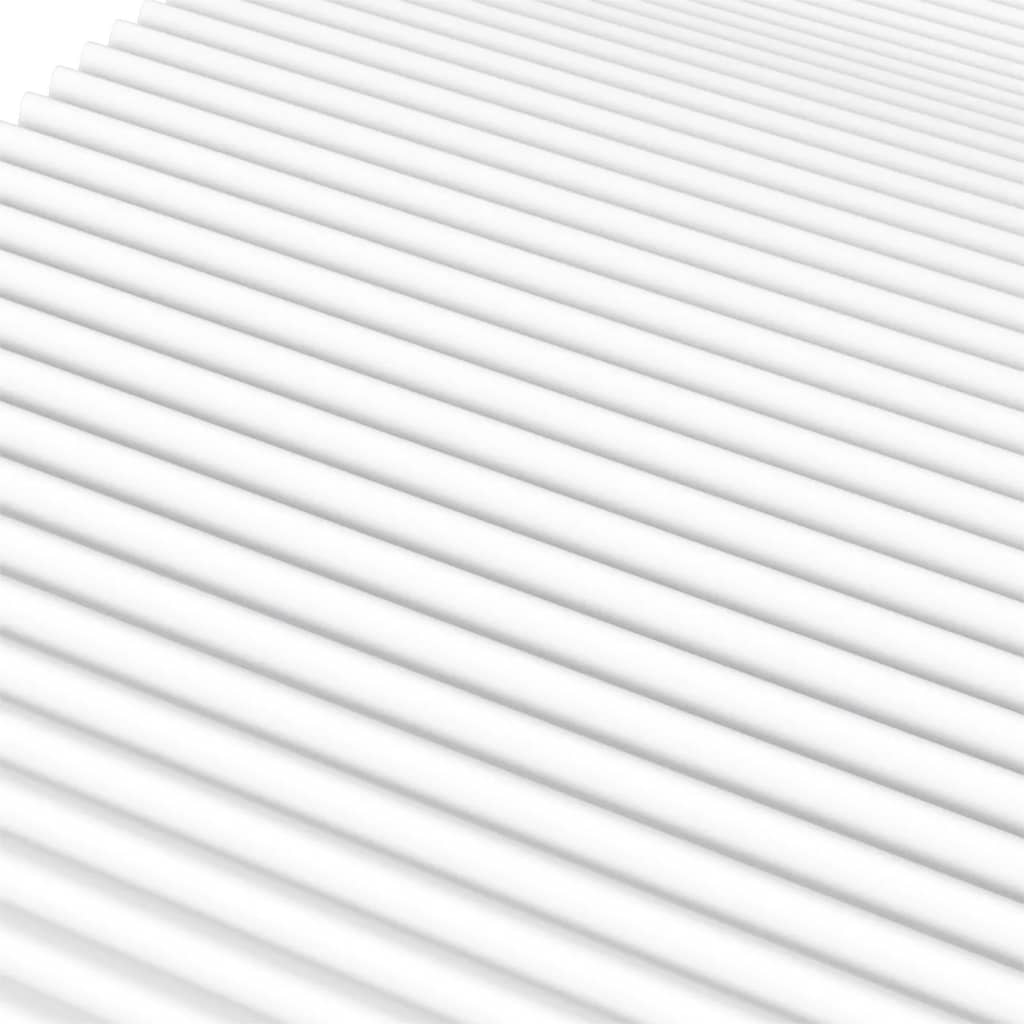 vidaXL Penový matrac biely 90x190 cm tvrdosť H2 H3