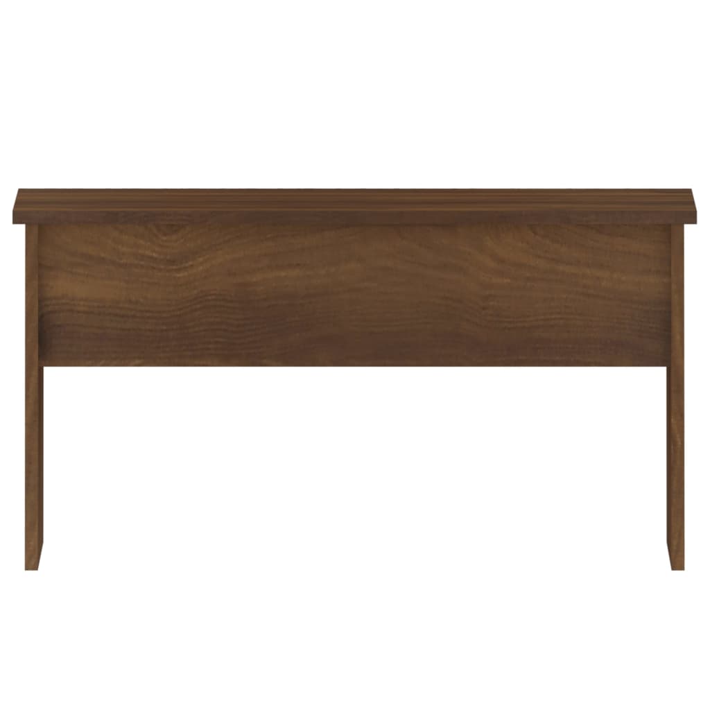 vidaXL Konferenčný stolík hnedý dub 80x50,5x41,5 cm spracované drevo