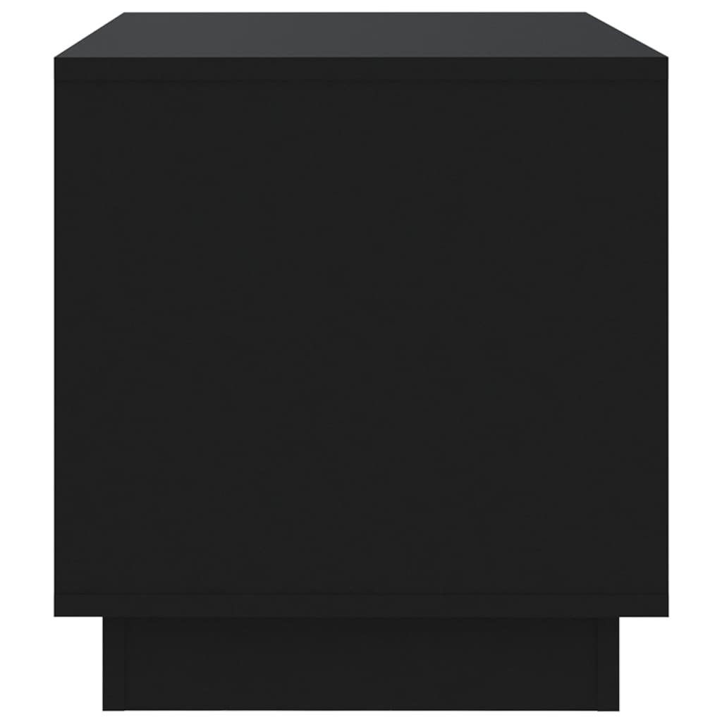 vidaXL TV skrinka čierna 70x41x44 cm drevotrieska
