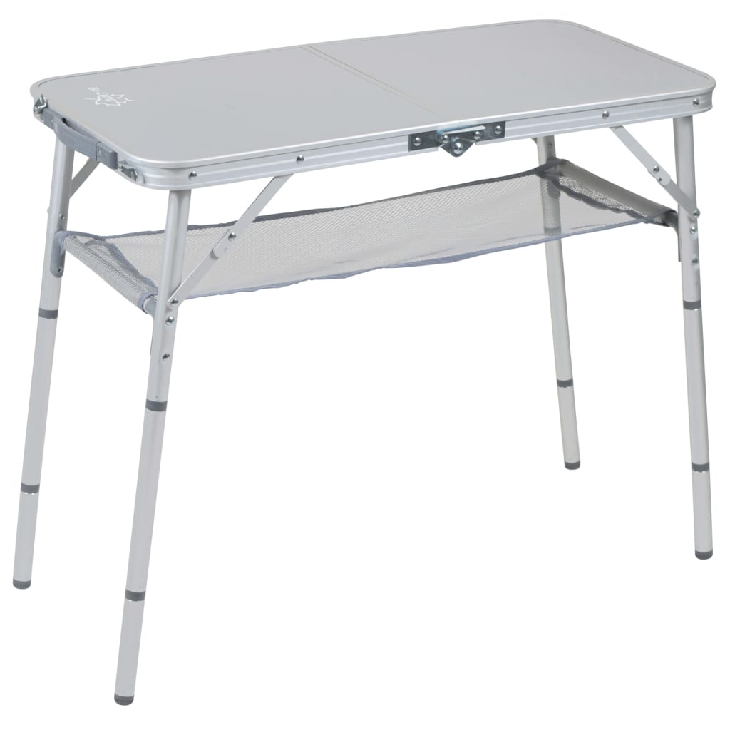 Bo-Camp Skladací kempingový stôl Premium 80x40 cm hliníkový