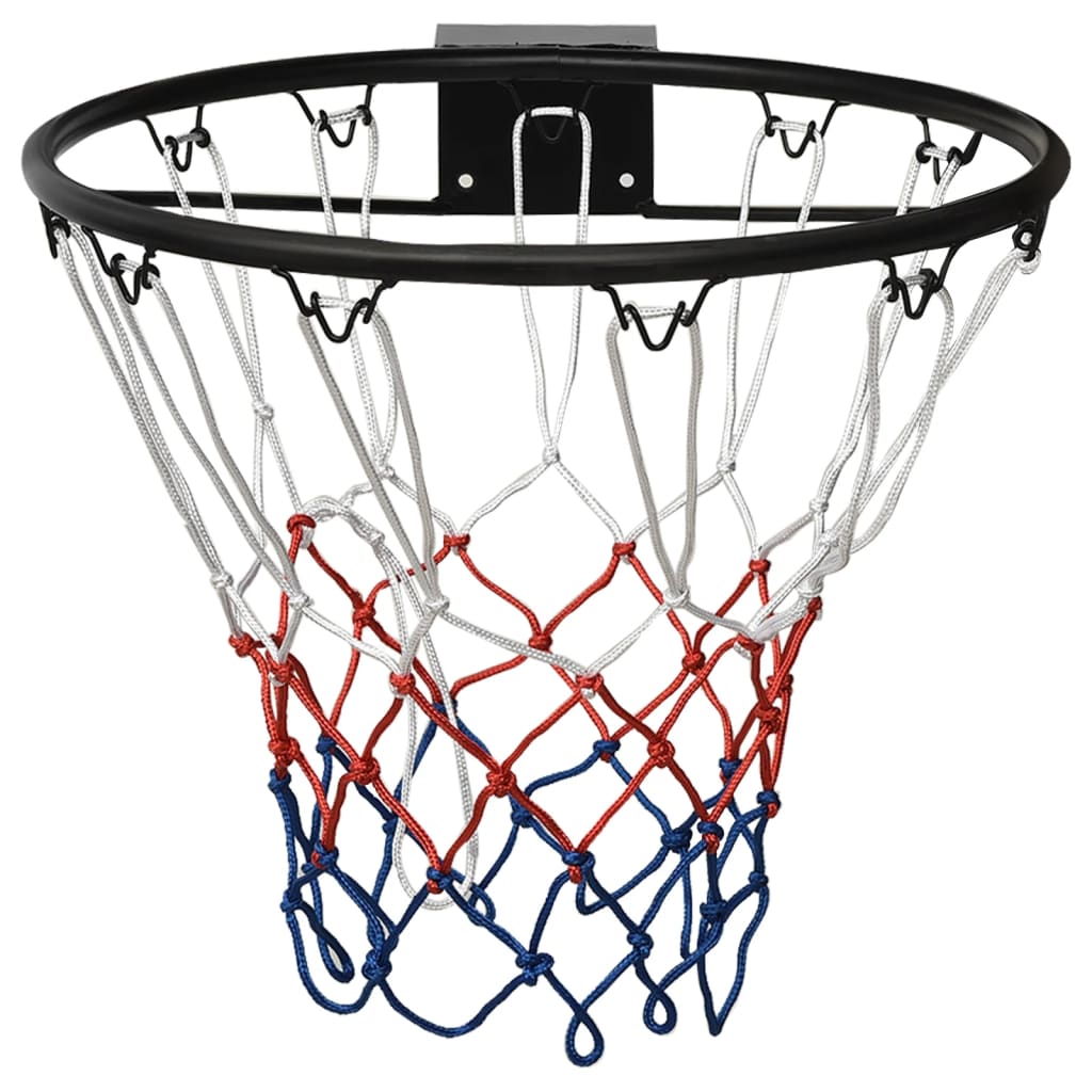 vidaXL Basketbalový kôš čierny 45 cm oceľ