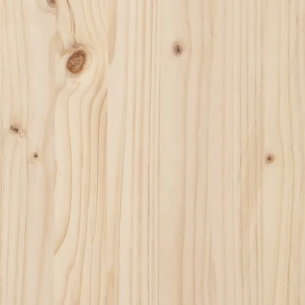 vidaXL Stojan na palivové drevo 110x35x108,5 cm masívna borovica