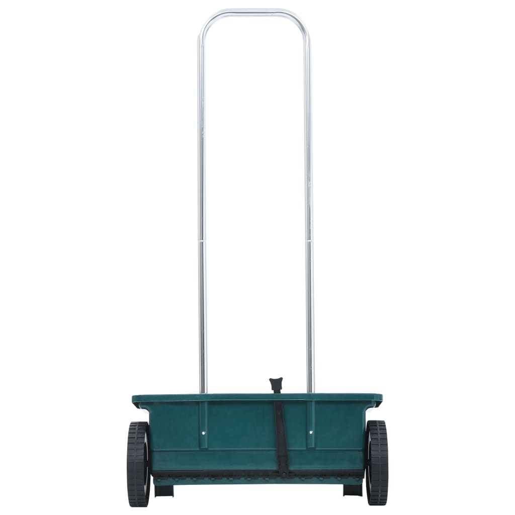 vidaXL Záhradný posypový vozík 12 l hliník