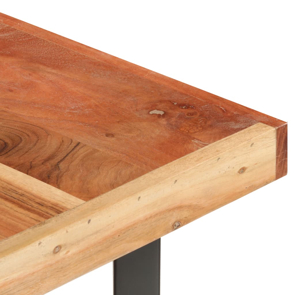 vidaXL Konferenčný stolík 142x90x42 cm masívne akáciové drevo