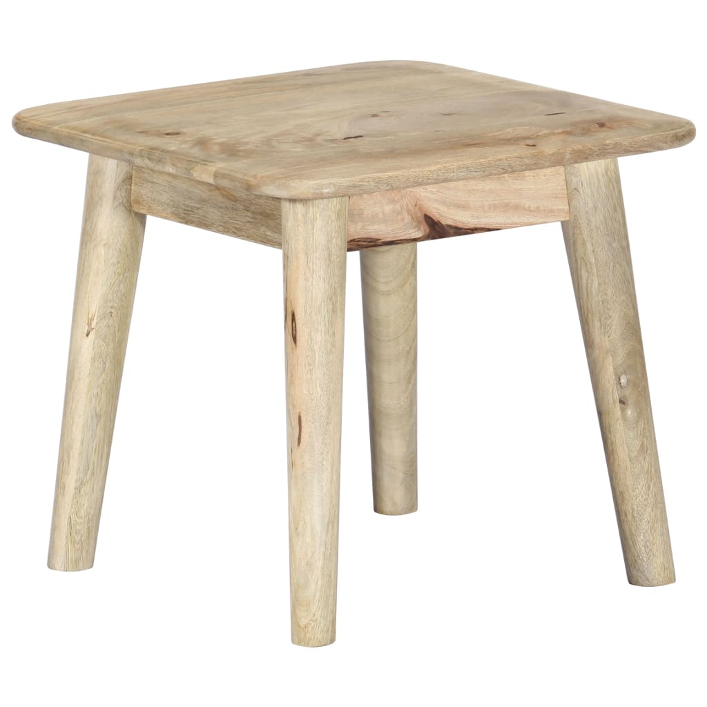 vidaXL Konferenčný stolík 45x45x40 cm masívne mangovníkové drevo