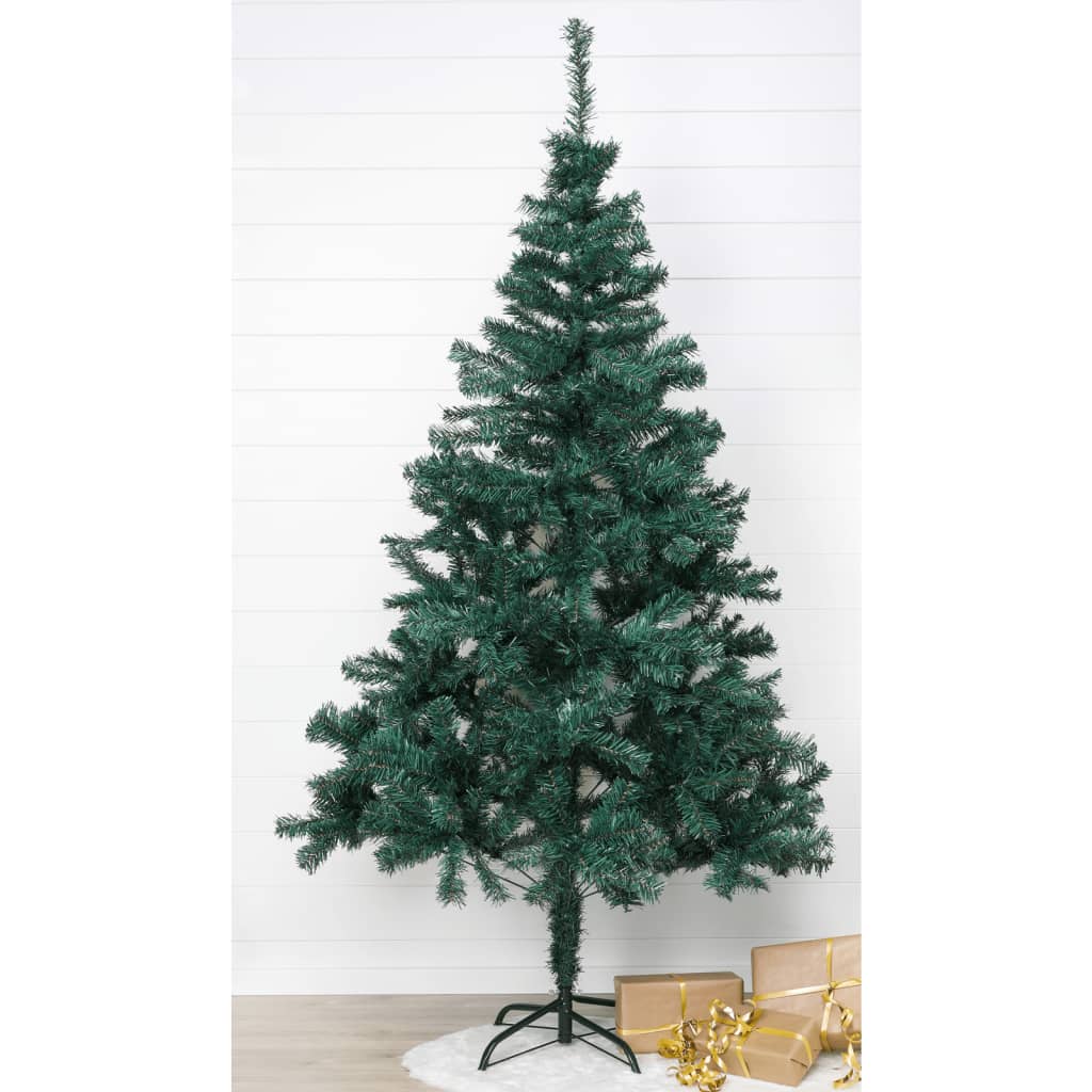 HI Vianočný stromček s kovovým podstavcom, zelený 180 cm