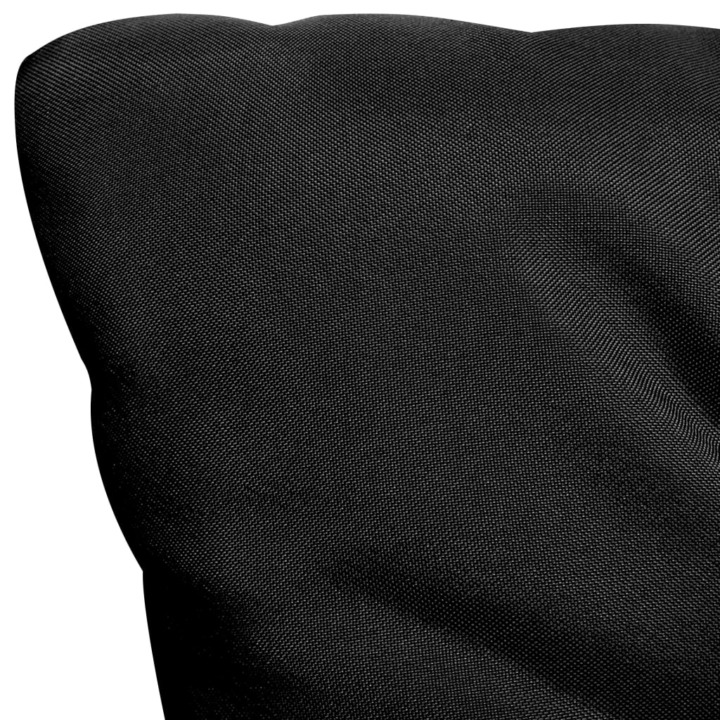 vidaXL Podložka na hojdacie kreslo, čierno sivá 120 cm, látka