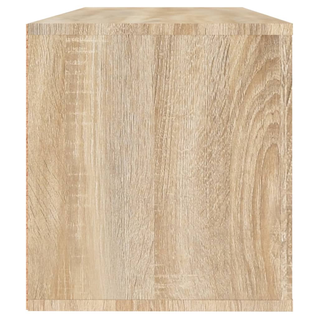 vidaXL Botník dub sonoma 100x35x38 cm spracované drevo