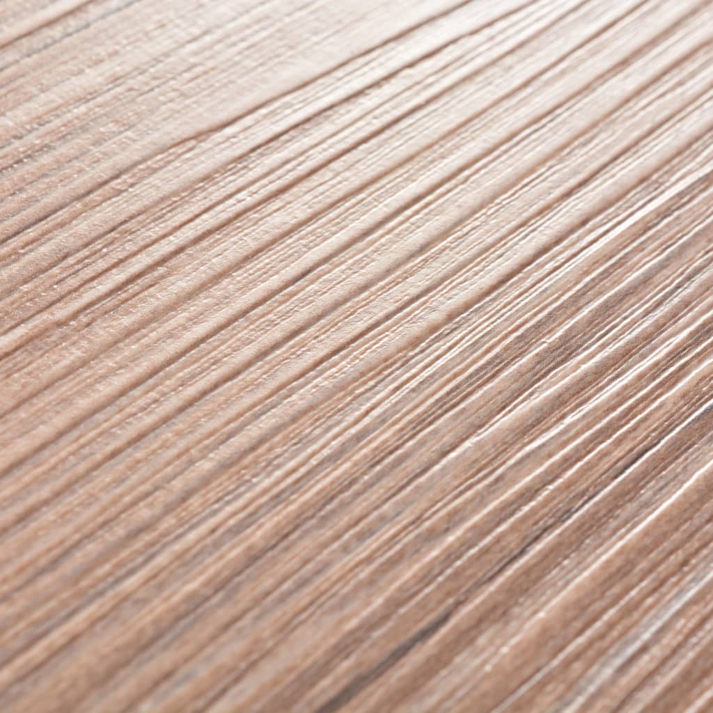 vidaXL Samolepiace podlahové dosky z PVC 2,51 m² 2 mm hnedý dub