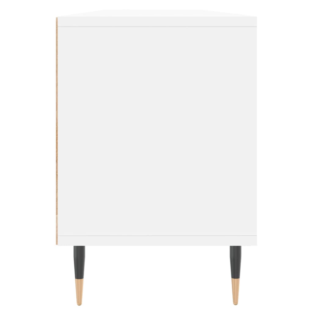 vidaXL TV skrinka biela 150x30x44,5 cm kompozitné drevo