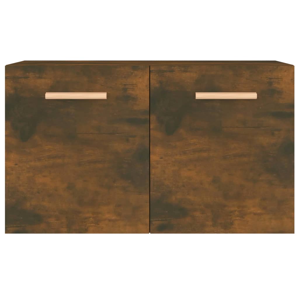 vidaXL Nástenná skrinka, tmavý dub 60x36,5x35 cm, kompozitné drevo