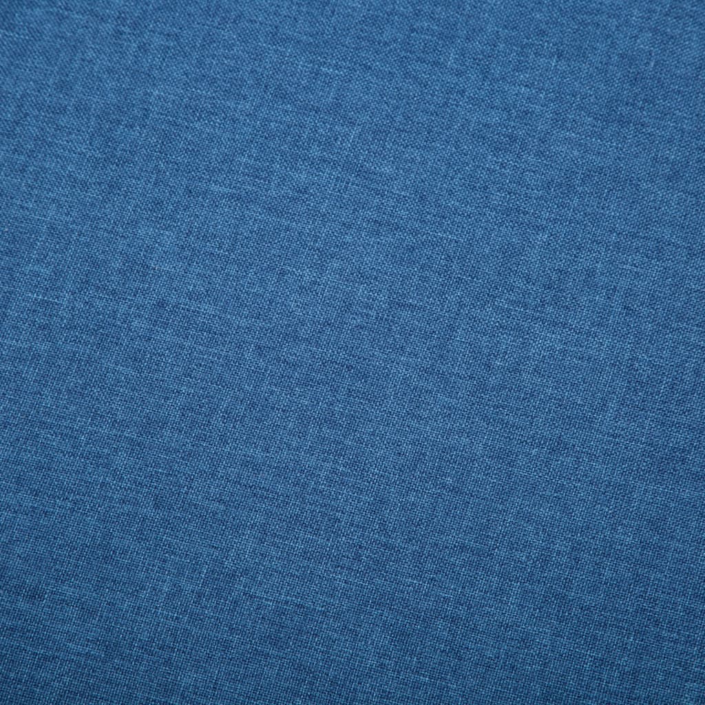 vidaXL Látková 3-miestna pohovka, 172x70x82 cm, modrá