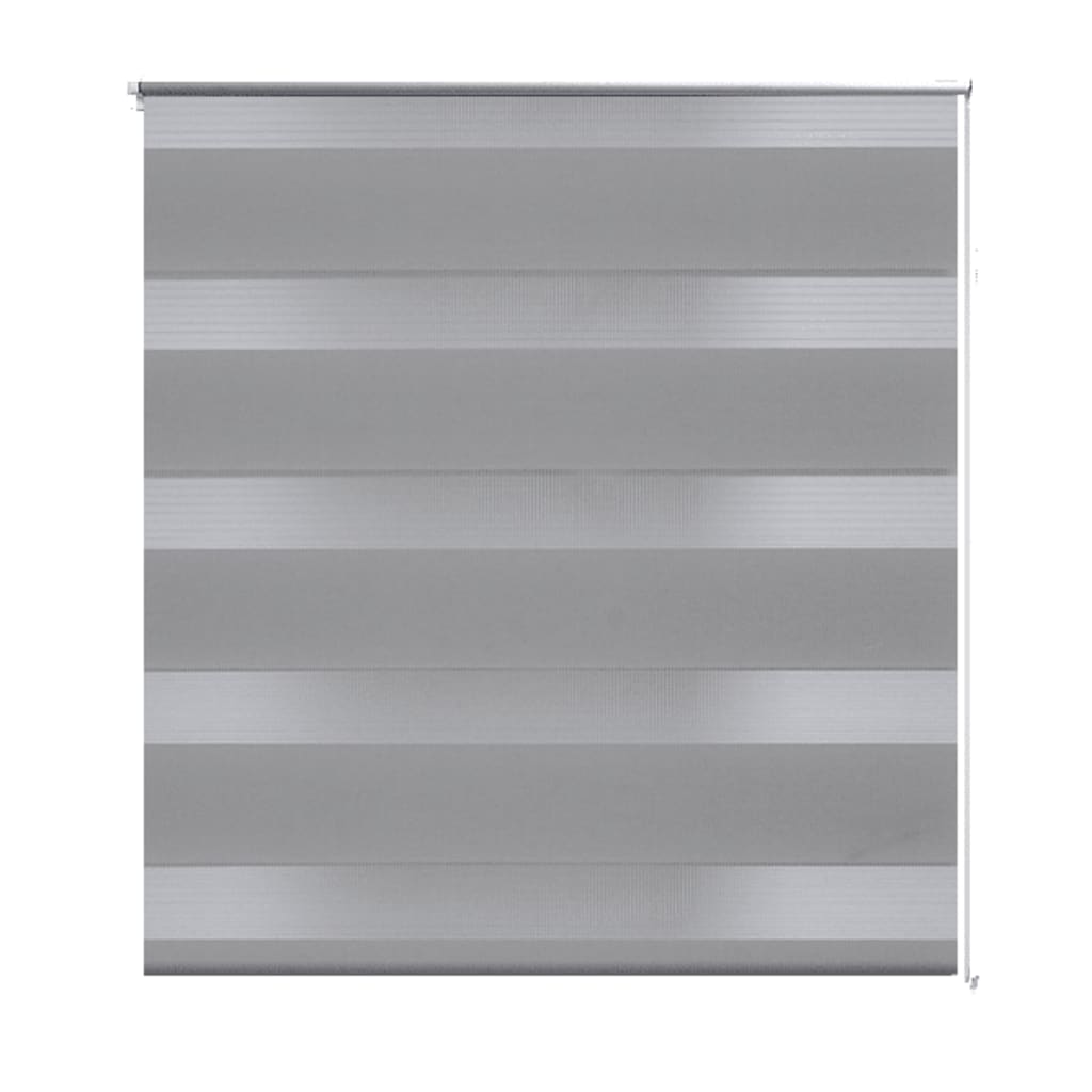 Roleta vzor zebra, 80 x 175 cm, sivá