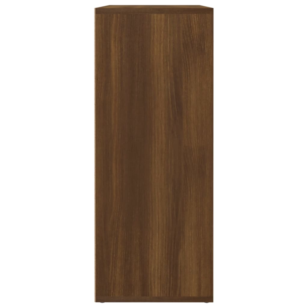 vidaXL Komoda hnedý dub 60x30x75 cm spracované drevo