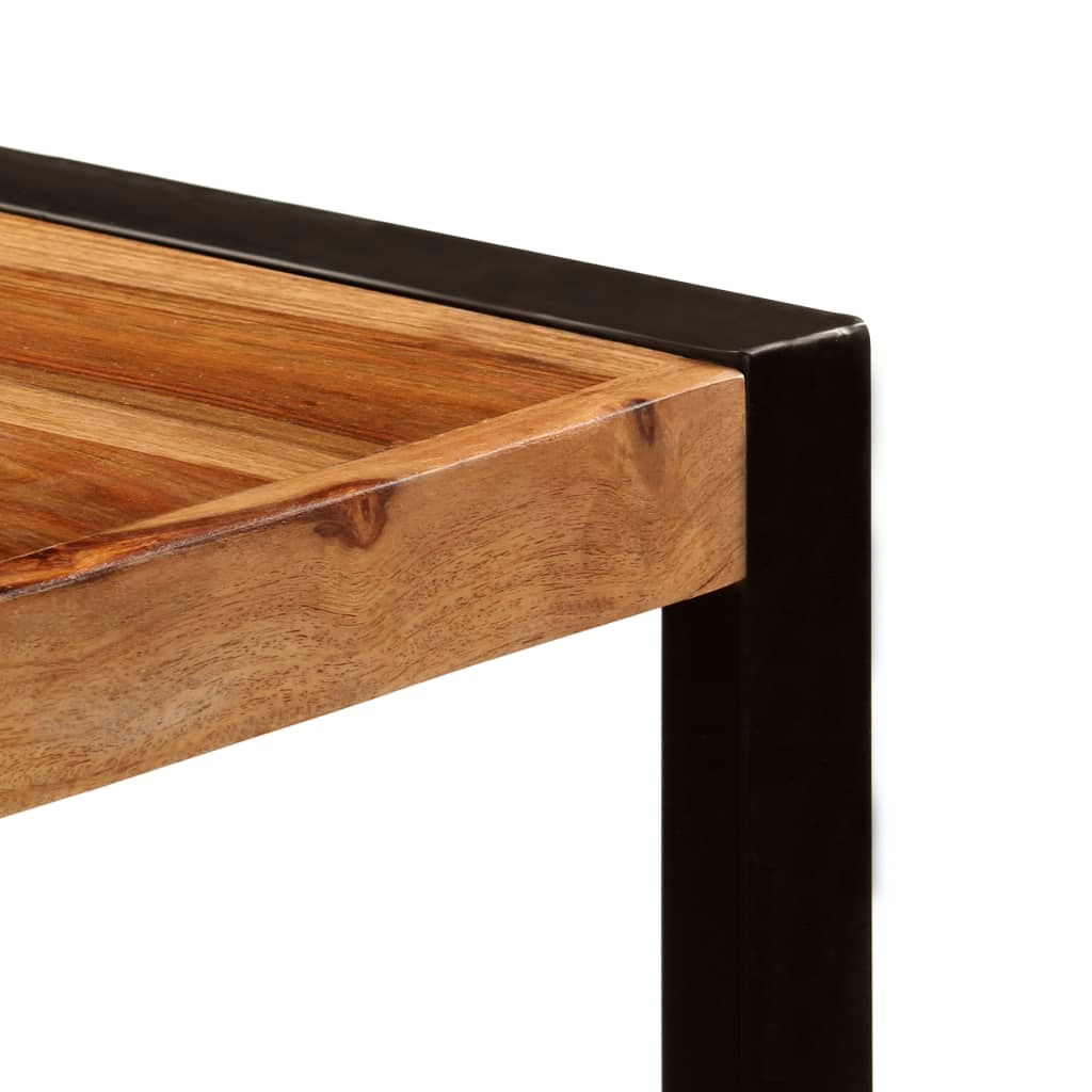 vidaXL Jedálenský stôl zo sheeshamového dreva 220x100x75 cm