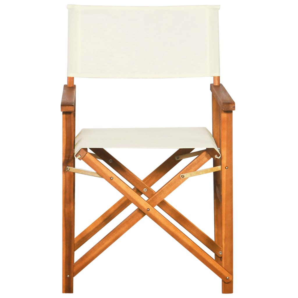 vidaXL Režisérska stolička, akáciový masív