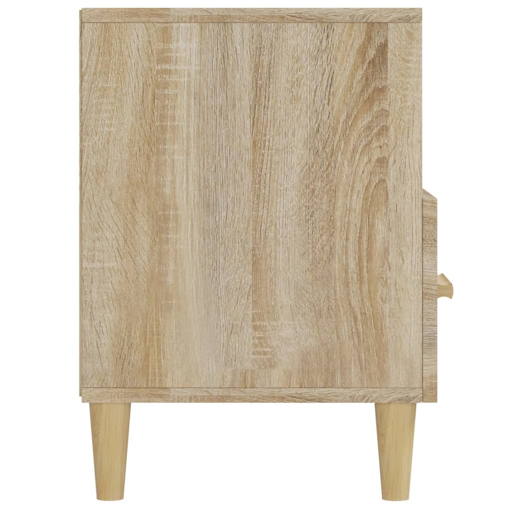 vidaXL TV stolík vo farbe dubu sonoma 102x36x50 cm spracované drevo