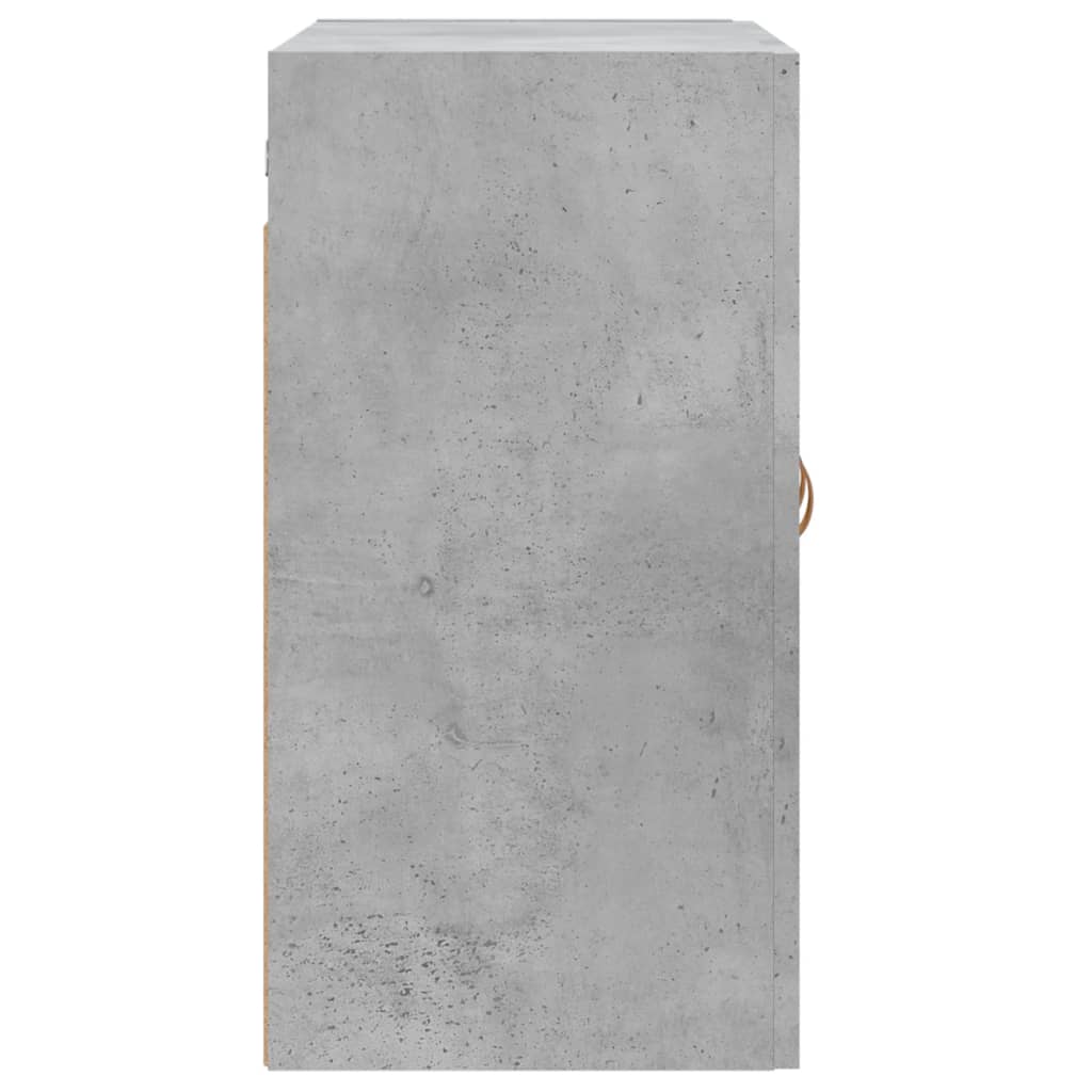 vidaXL Nástenná skrinka betónovo sivá 60x31x60 cm kompozitné drevo