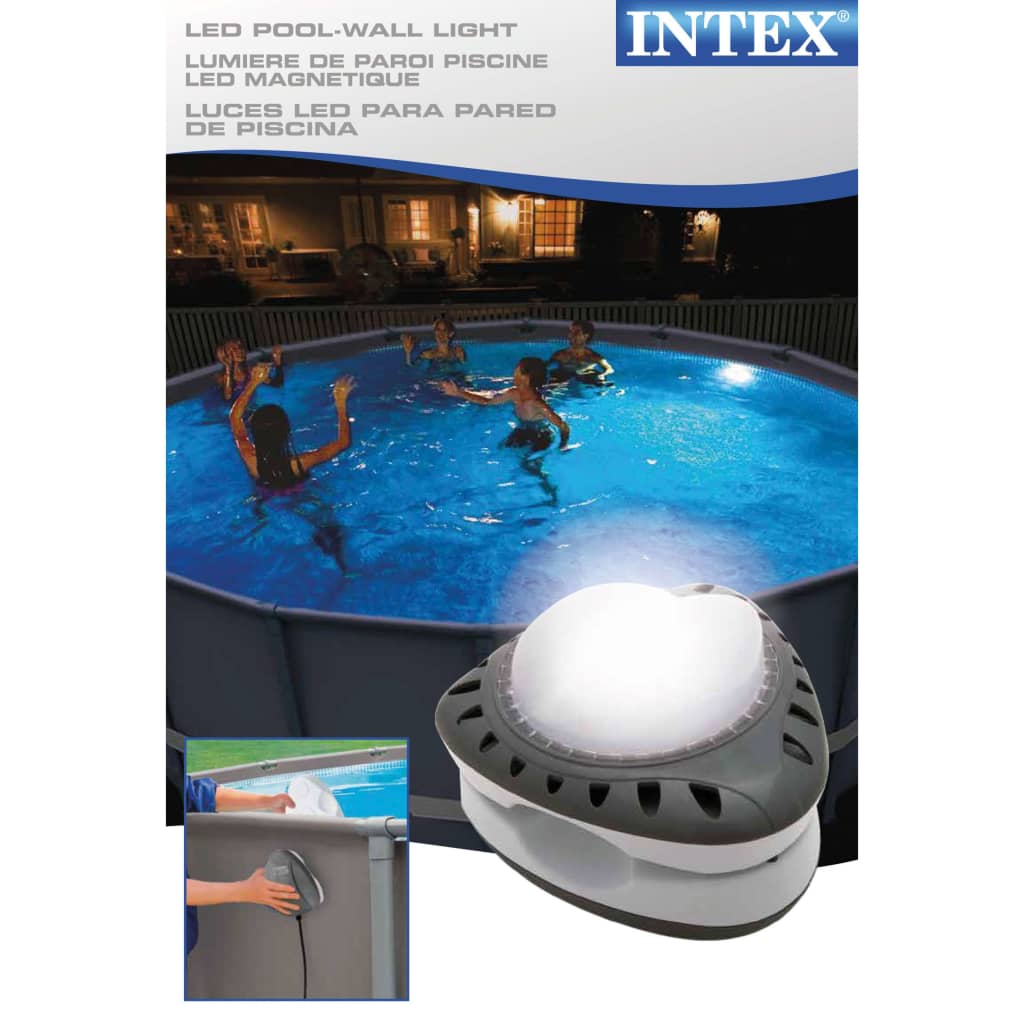 Intex Magnetické LED svetlo na stenu bazéna 28688