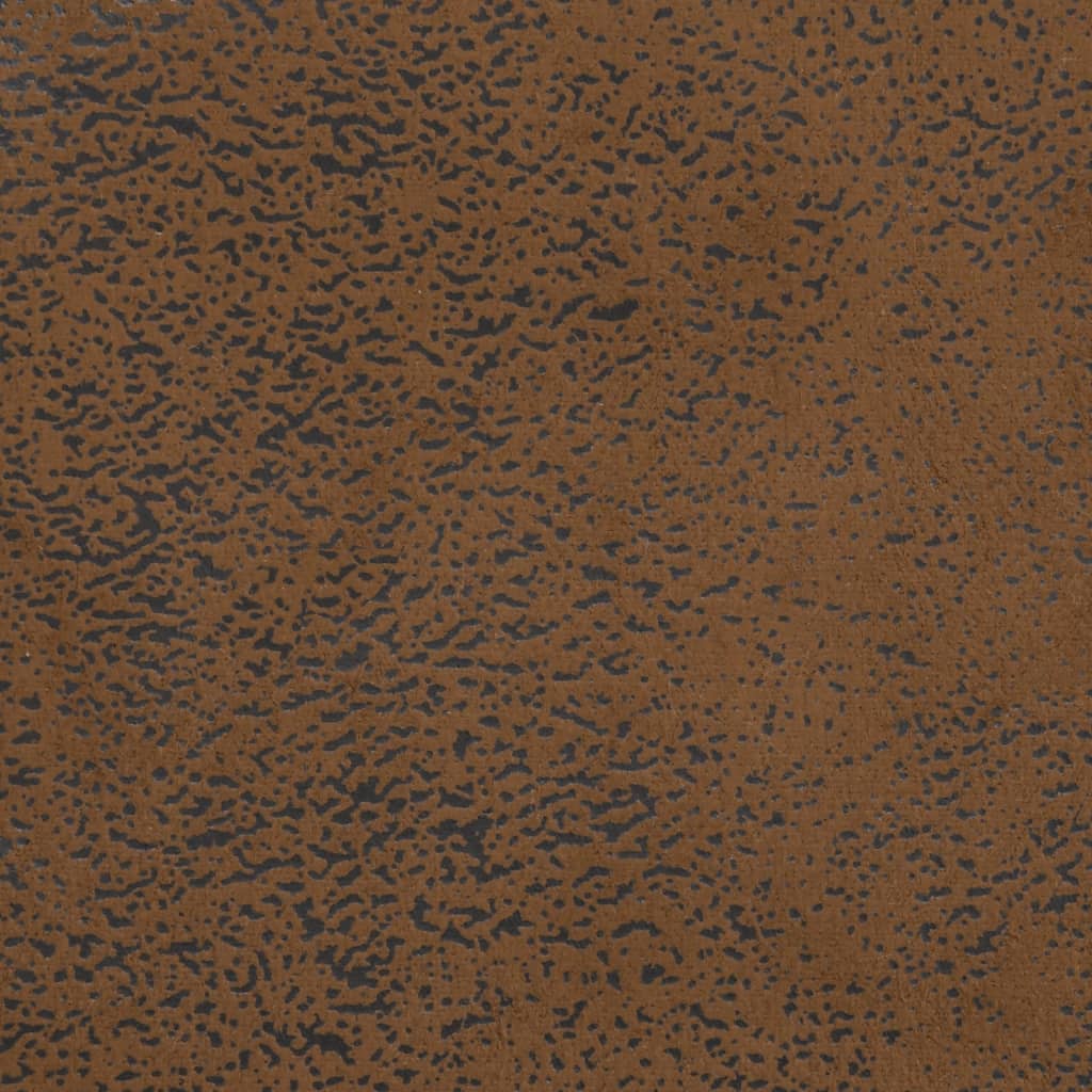 vidaXL Lavička s vankúšmi hnedá 113x64,5x75,5 cm umelá semišová koža