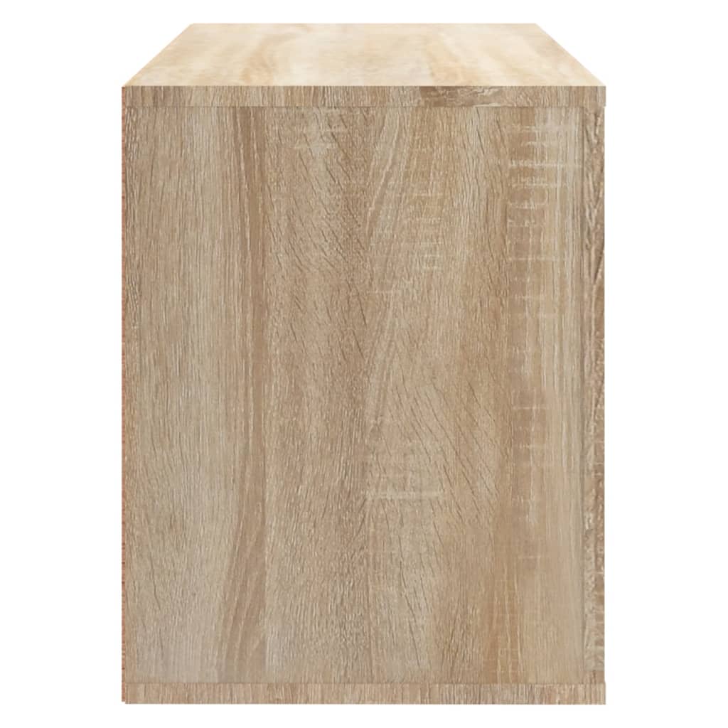 vidaXL Botník dub sonoma 80x35x45 cm spracované drevo