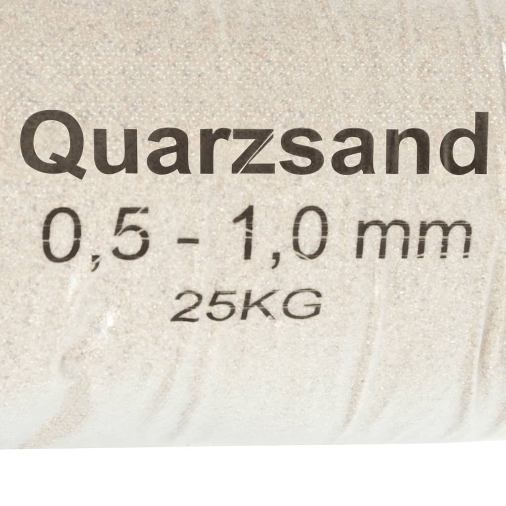 vidaXL Filtračný piesok 25 kg 0,5-1,0 mm